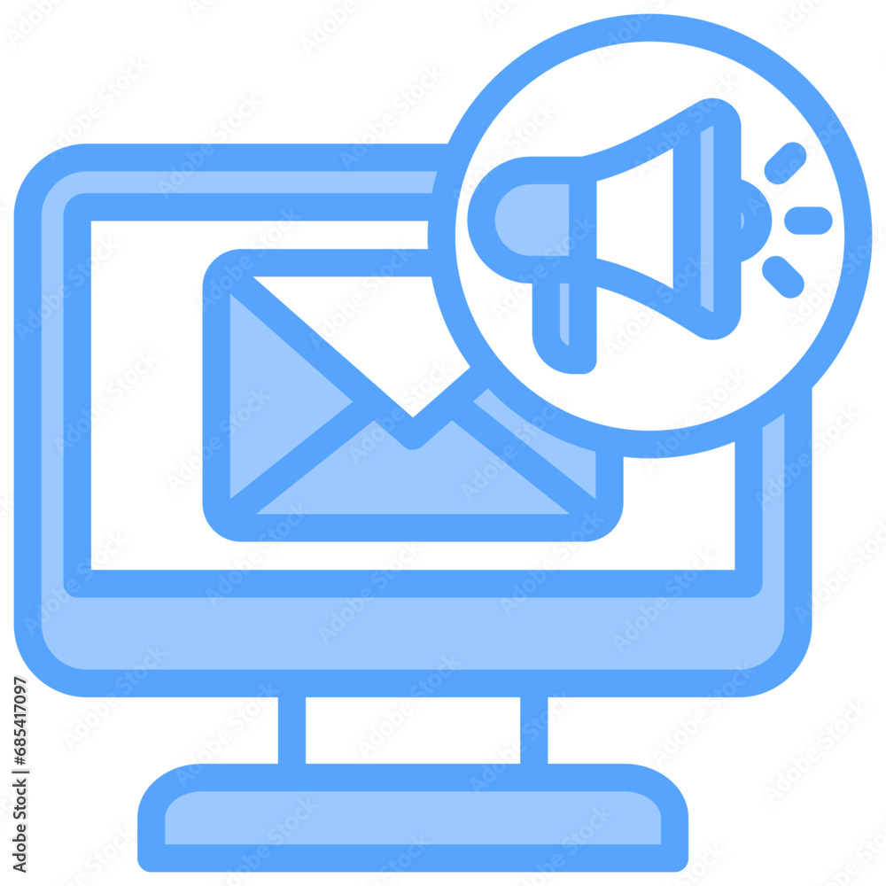 Email Blue Icon Email Blue Icon