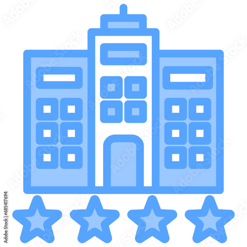 New Company Blue Icon
