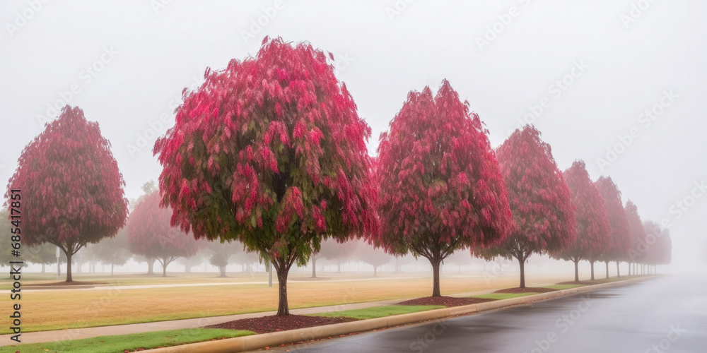 Naklejka premium Trees in the forest