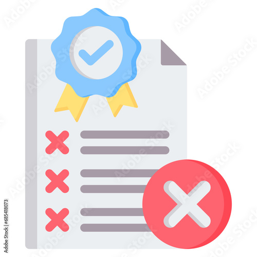 Failure Flat Icon