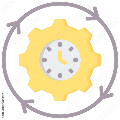 Consistent Flat Icon