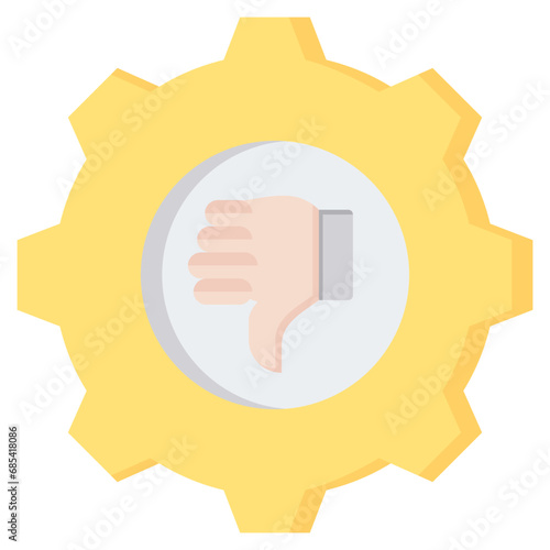 Under Estimate Flat Icon