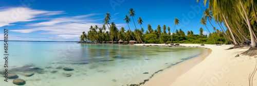 Bikini Atoll Panoramic view © jovannig