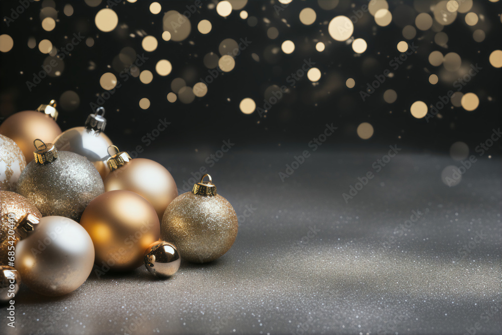 christmas background with balls and snowflakes christmas background with balls and snowflakes