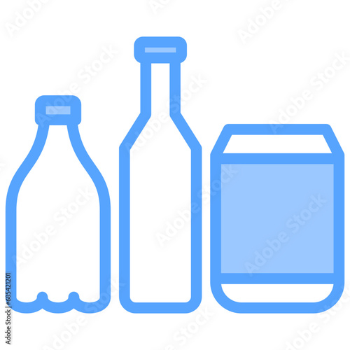 Beverage Blue Icon