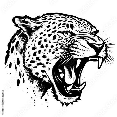 Leopard Svg Head