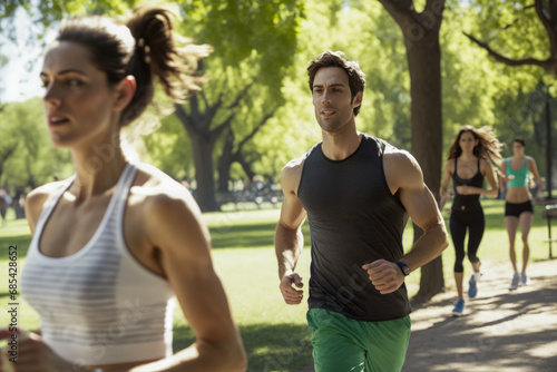 People playing sport activity