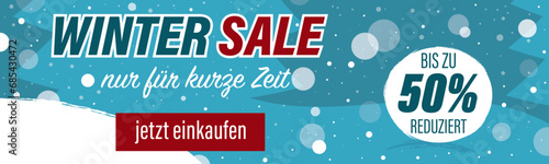 Banner - Winter Sale - Nur für kurze Zeit