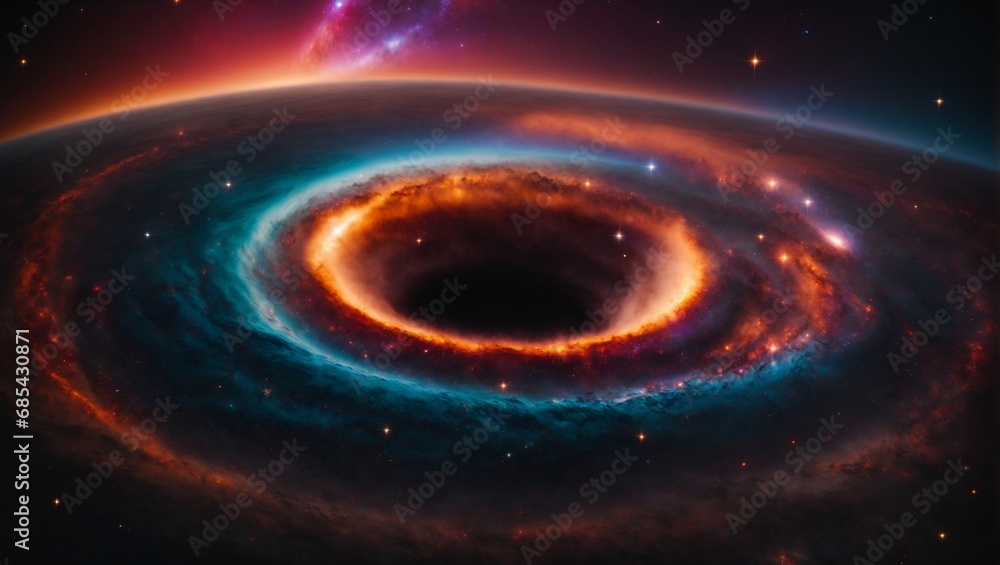 black hole in space black hole in space