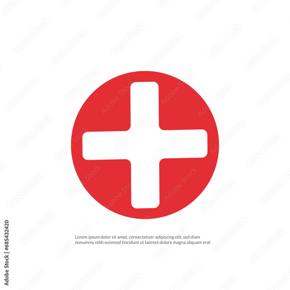 Obraz premium Arrow flat icon, vector illustration on gray background.