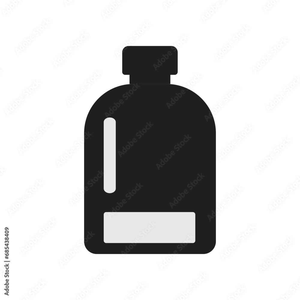Flat detergent icon symbol vector Illustration. Flat detergent icon symbol vector Illustration.