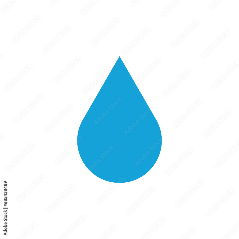 Flat drop icon symbol vector Illustration. Flat drop icon symbol vector Illustration.