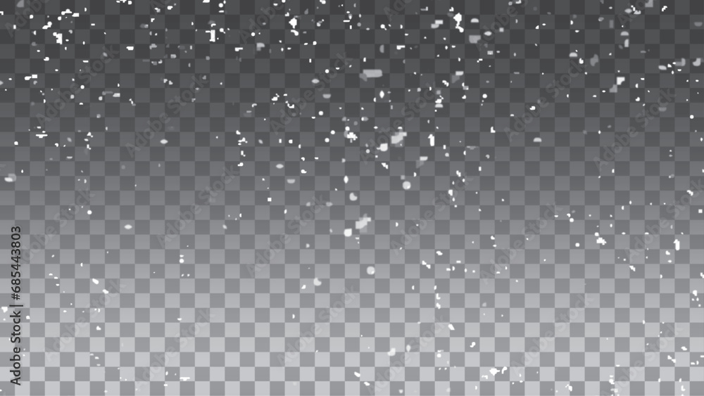 white flying motion on black background, Romantic flying flower petal backdrop, Particles Flying. Snow flakes, snow background. Vector heavy snowfall, snowflakes in different shapes and forms. white flying motion on black background, Romantic flying flower petal backdrop, Particles Flying. Snow flakes, snow background. Vector heavy snowfall, snowflakes in different shapes and forms.