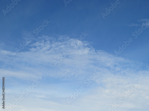 blue sky with clouds