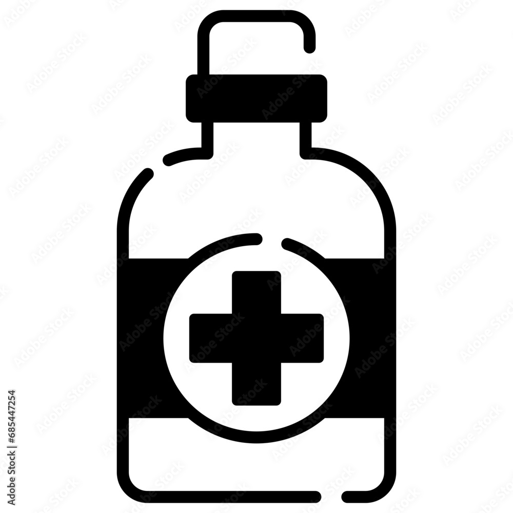 Medical Alcohol Icon Medical Alcohol Icon