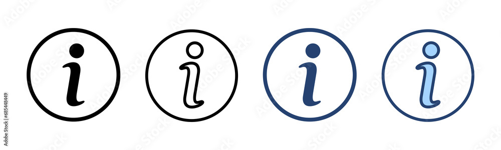 Information sign icon vector. about us sign and symbol. question mark icon Information sign icon vector. about us sign and symbol. question mark icon