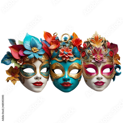 city carnival mask © Siwarak