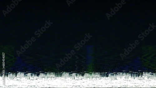 VHS Rewind Tape Glitches 4K Video Overlay