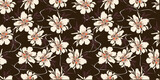 seamless pattern abstracts floral flowers composition