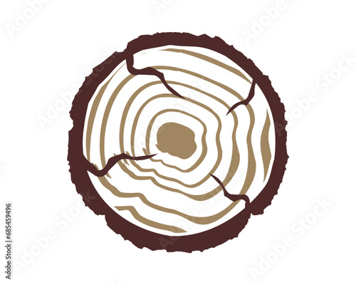 wood industry logo icon