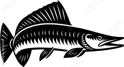 Muskellunge fish icon 1 photo
