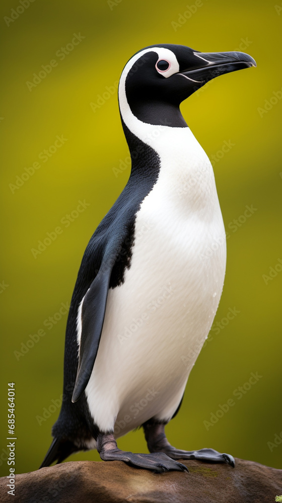 Obraz premium Great Auk Pinguin, Portrait of a Great Auk Pinguin