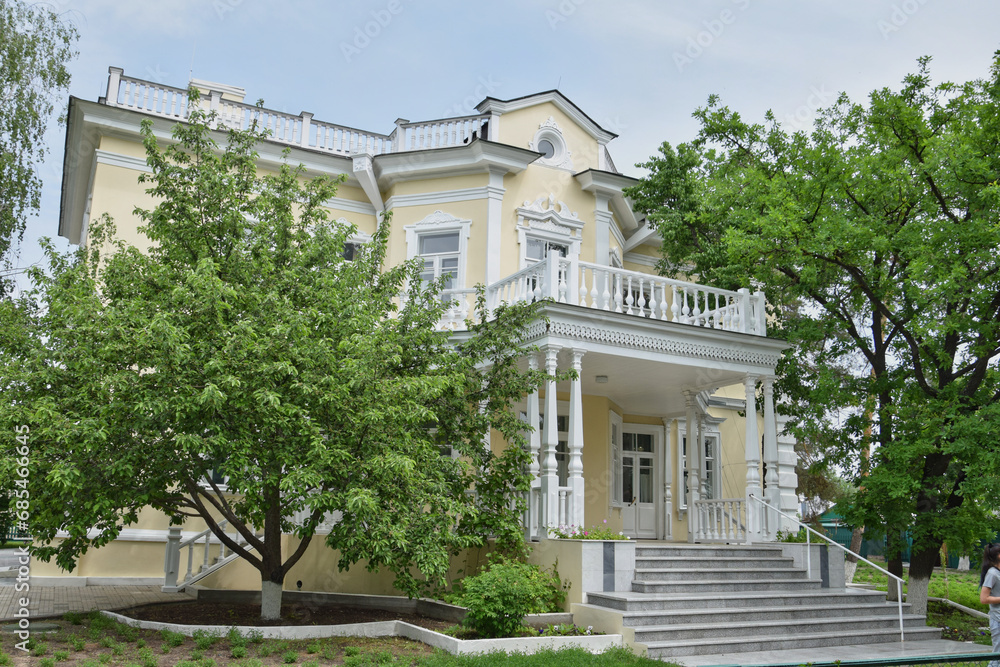Tree garden in the Sholokhov Estate in Vyoshenskaya village