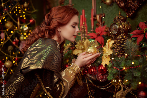 Foto admire the xmas decorations