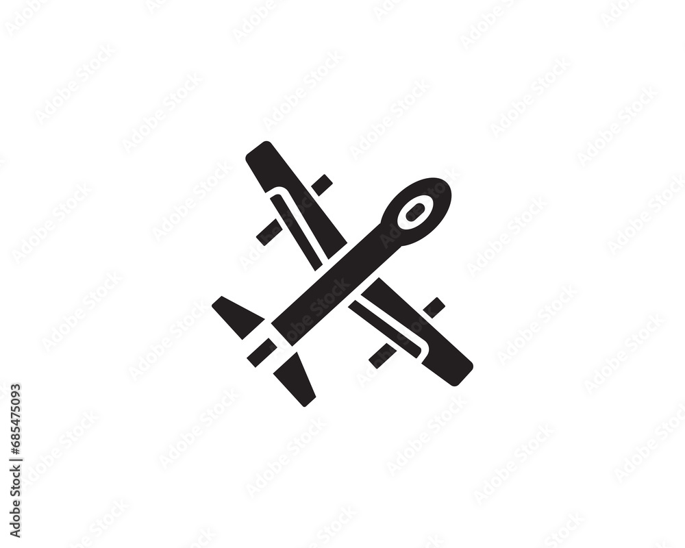 Drone camera icon vector symbol design illustration Drone camera icon vector symbol design illustration