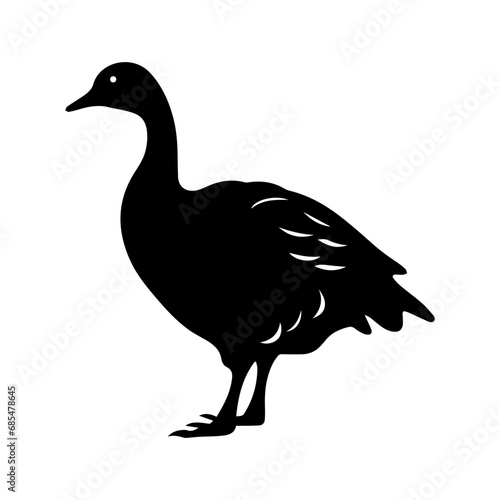 silhouette of a turkey