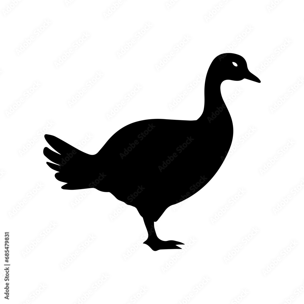 silhouette of a turkey silhouette of a turkey