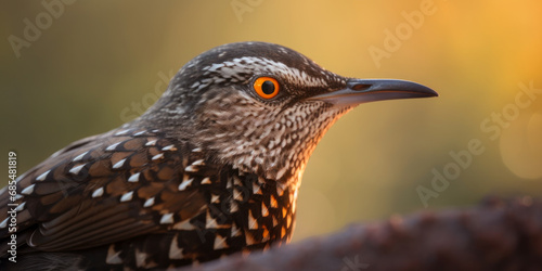 Closeup of a bird © jovannig