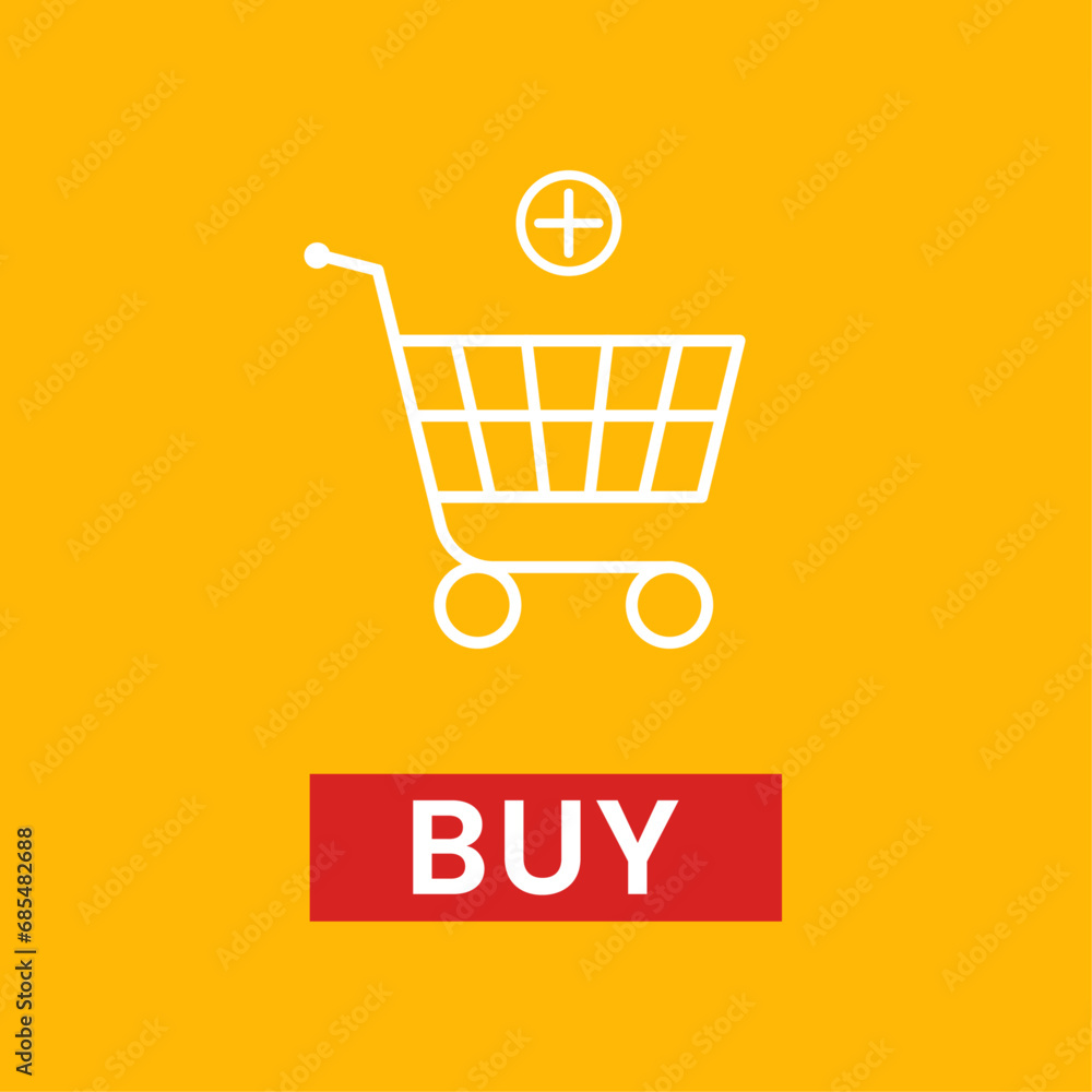 shopping cart sign transactions online vector