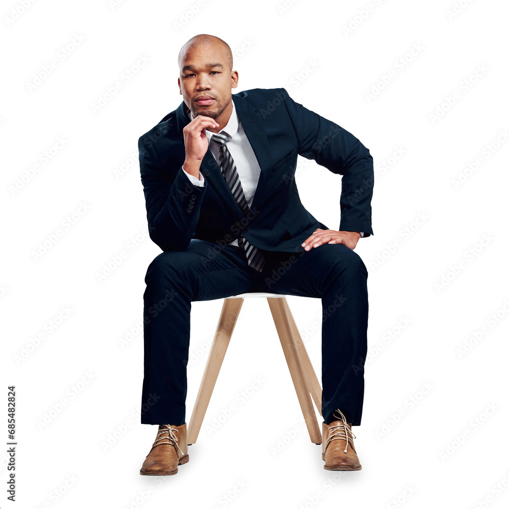 Portrait, chair and business manager, man and serious lawyer confident in legal consultancy, law firm work or career job. Advocate, sit and corporate attorney isolated on transparent, png background Portrait, chair and business manager, man and serious lawyer confident in legal consultancy, law firm work or career job. Advocate, sit and corporate attorney isolated on transparent, png background