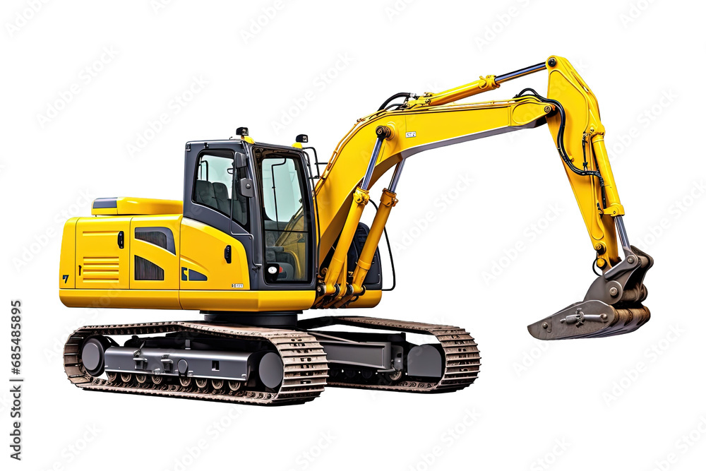 Yellow Excavator