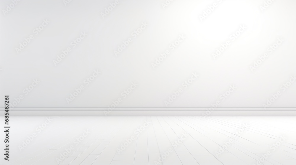 Simple white background, empty space for text and design, surface, stage, podium, mockup