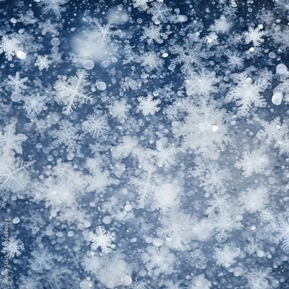 High-Res Sparkling Snow Surface