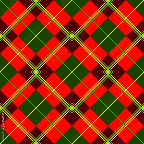 Christmas theme paper pattern for wrapping gifts and pattern for handkerchiefs