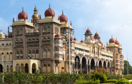 Mysore Palace is a historical palace and a royal residence photo