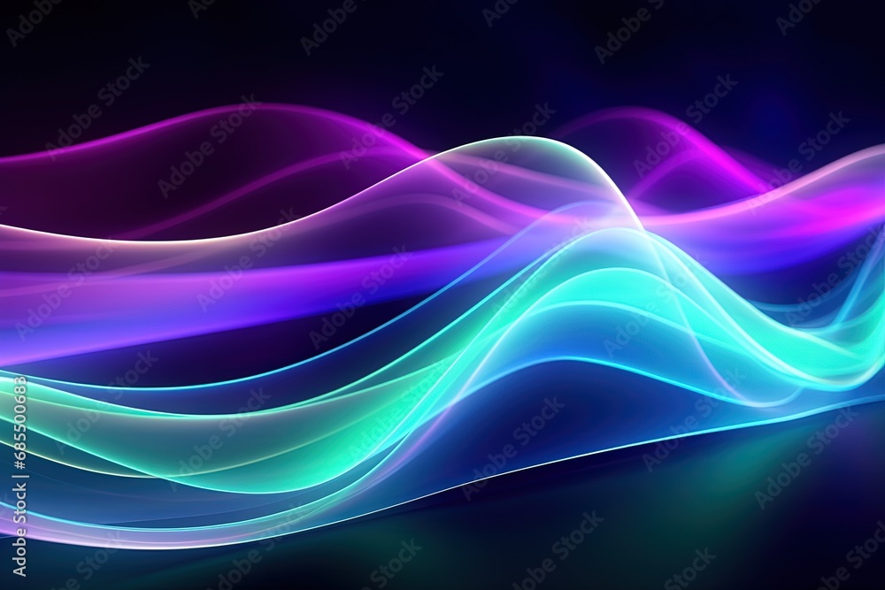 illustration of abstract background of futuristic corridor with purple and blue neon lights wave speed light illustration of abstract background of futuristic corridor with purple and blue neon lights wave speed light
