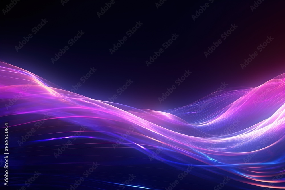 illustration of abstract background of futuristic corridor with purple and blue neon lights wave speed light illustration of abstract background of futuristic corridor with purple and blue neon lights wave speed light