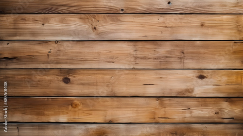 light wood planks with natural texture, wooden retro background. Generative AI.
