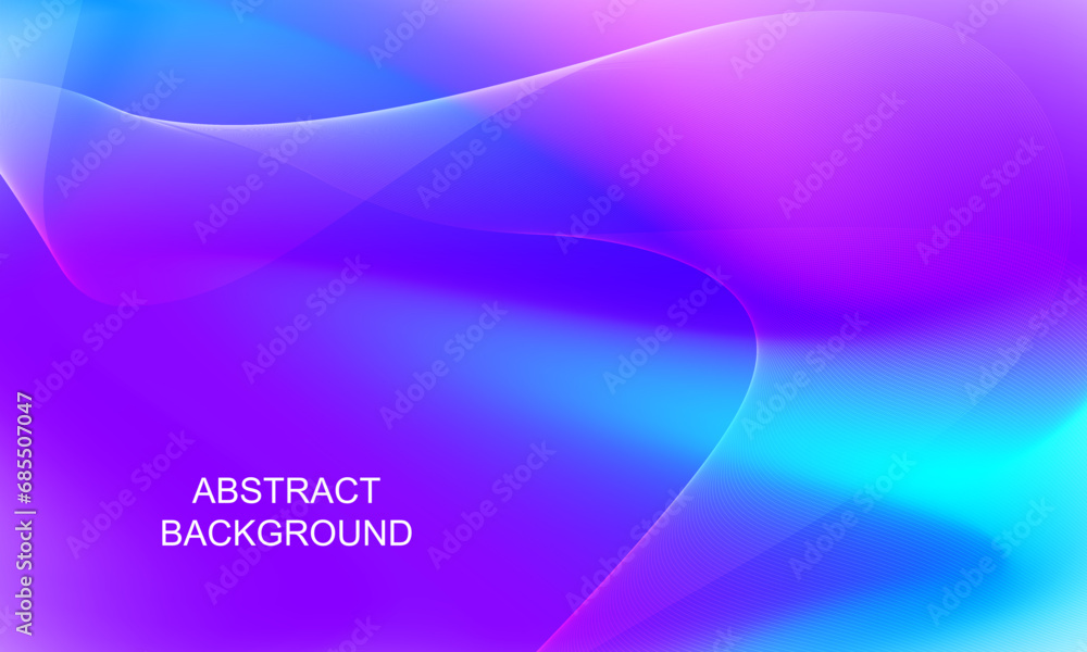 Abstract background purple and blue color tone with dynamic waves. Vector illustration Abstract background purple and blue color tone with dynamic waves. Vector illustration
