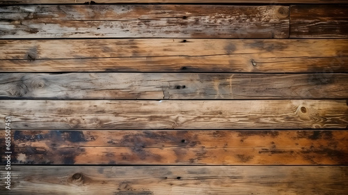 reclaimed old wooden background. Generative AI.