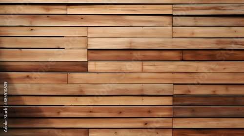 slats of a wooden wall. Generative AI.