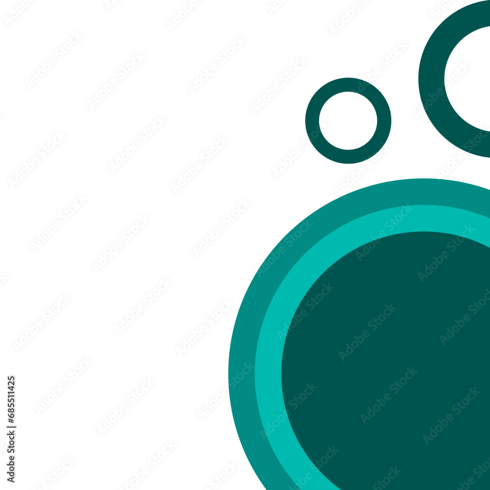 Geometric Circle Corner