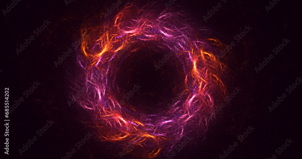 3D manual rendering abstract round hole light background 3D manual rendering abstract round hole light background