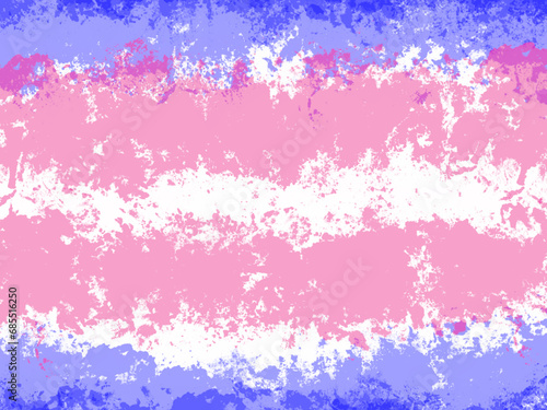 Wallpaper Mural Watercolor stripes on a white background. background,  white  colors with soft faded watercolor border texture design and blank white center, veteran's day or  background patriotic color. Torontodigital.ca