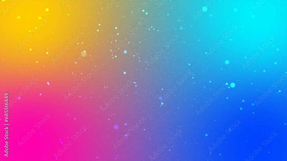 Modern neon abstract rainbow background with digital star particles on black background. Bright star color gradient. Abstract blurred background. Modern neon abstract rainbow background with digital star particles on black background. Bright star color gradient. Abstract blurred background.