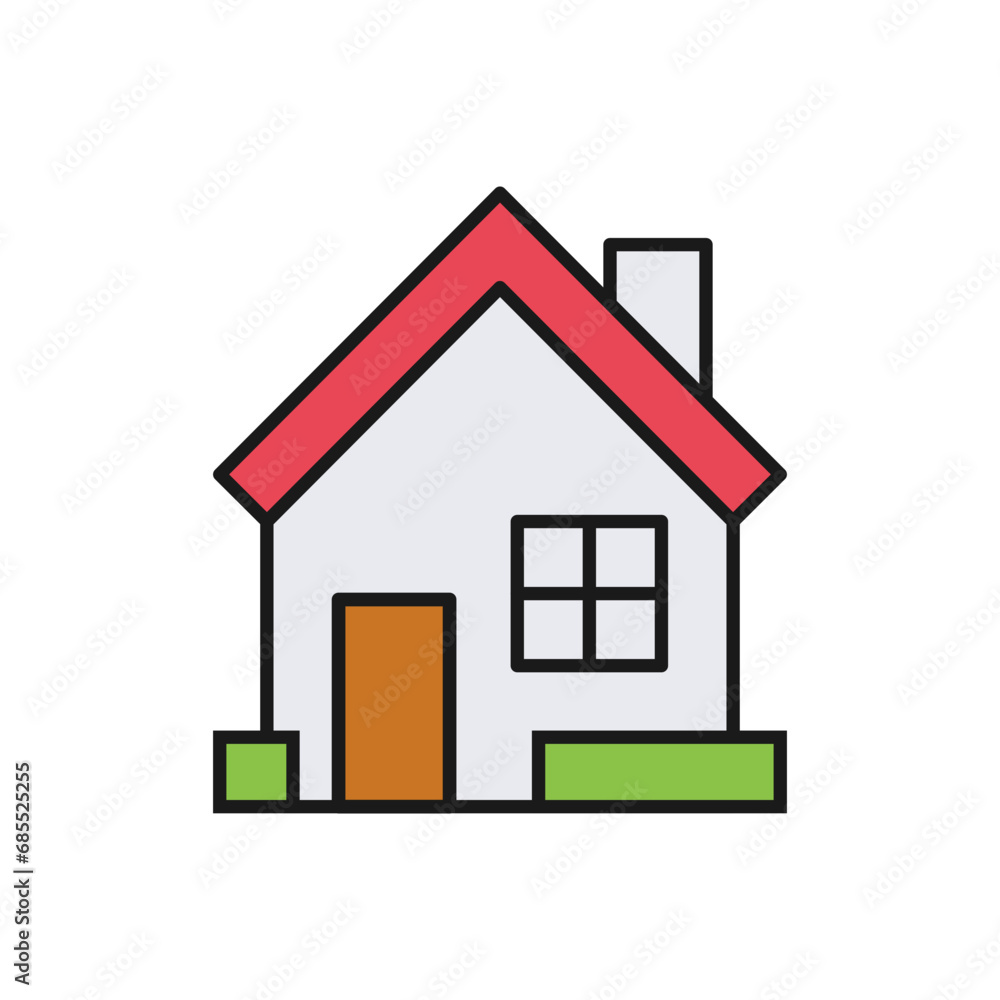 Home Flat Icon